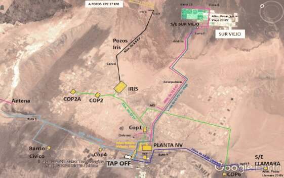 Distribución Eléctrica en Nueva Victoria